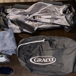 Graco Pack n Play Replacement Bag Bassinet Sheet Music Box Vibration Unit Parts